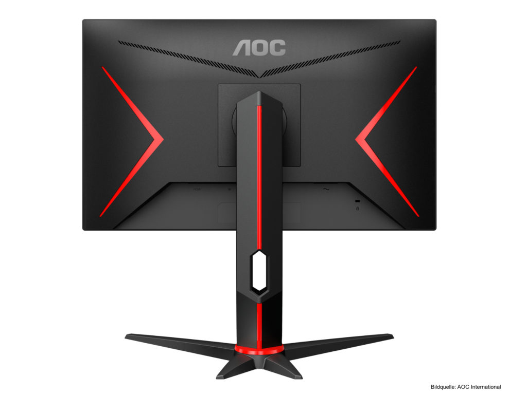 AGON AOC Gaming Monitor Q24G2A BK Back