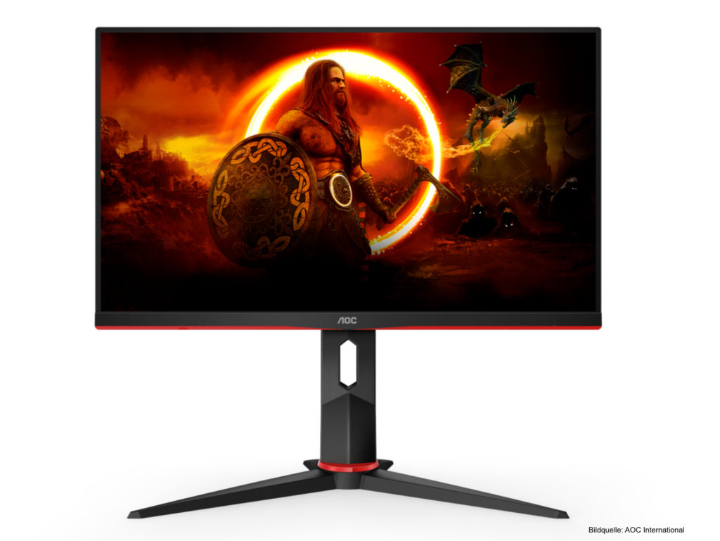 AGON AOC Gaming Monitor Q24G2A BK Front