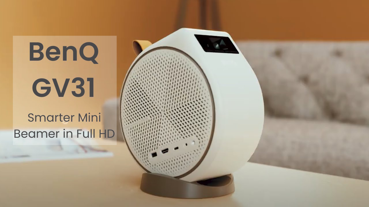 BenQ GV31: Mini Beamer in Full HD