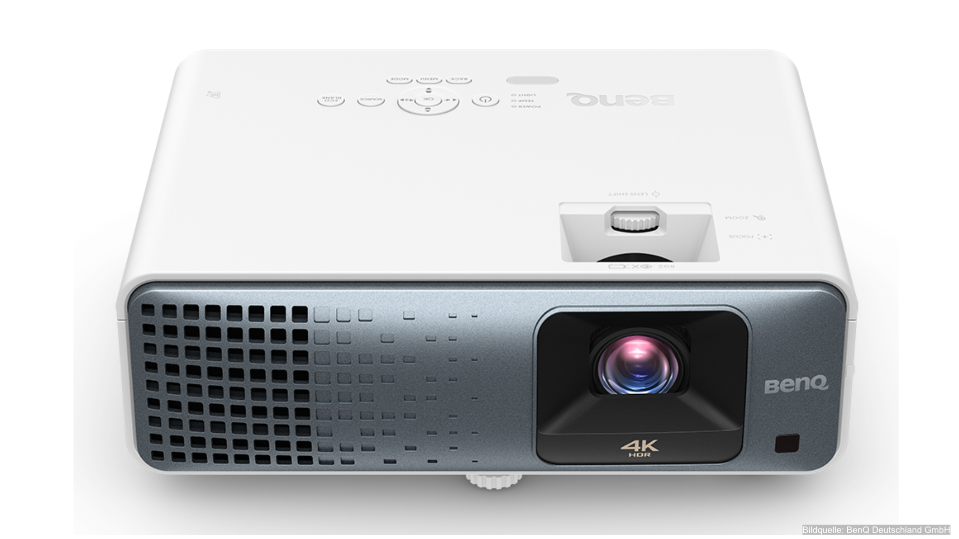 BenQ TK710 Laser-Beamer kurz vorgestellt 1 BenQ Gaming Laser Beamer TK710 Front