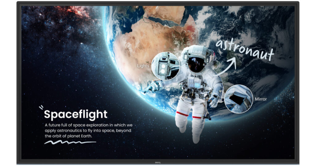 BenQ RM04-Serie: Interaktive Touch-Displays für Meetings und Schulen 2 BenQ RM04 Touch Displays fuer Meetings 02