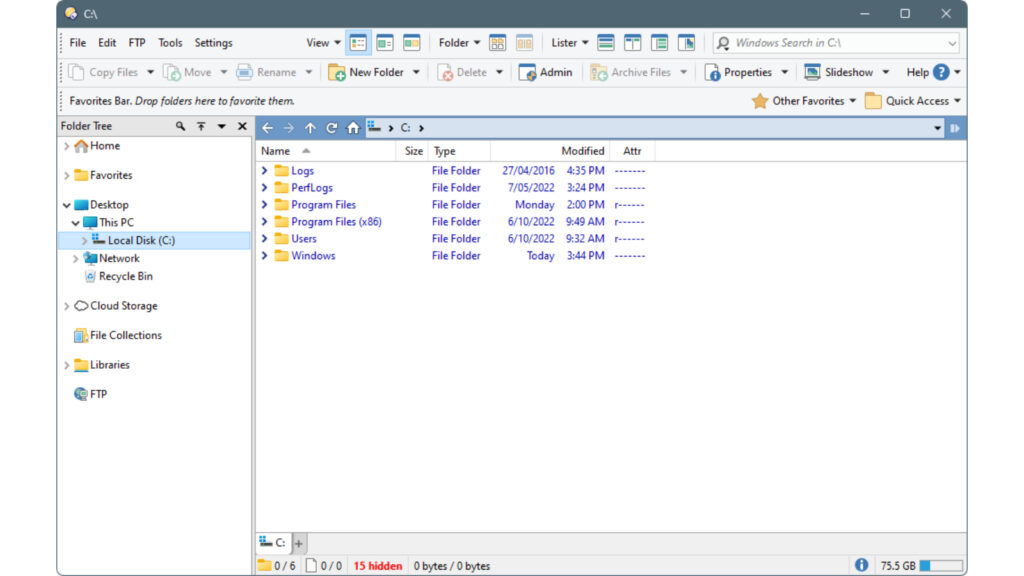 Explorer Ersatz Directory Opus