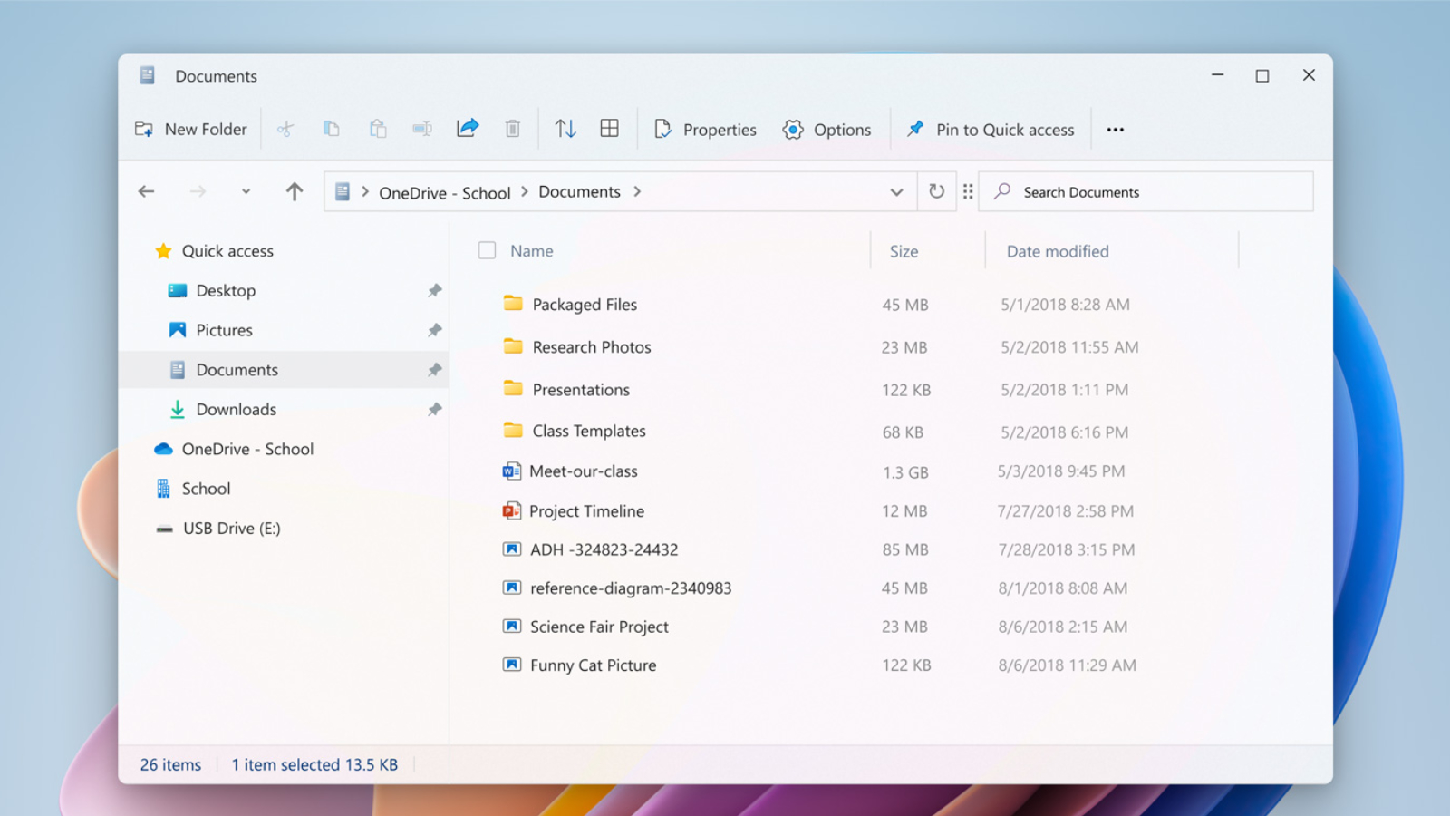 Microsoft Windows 11 Explorer