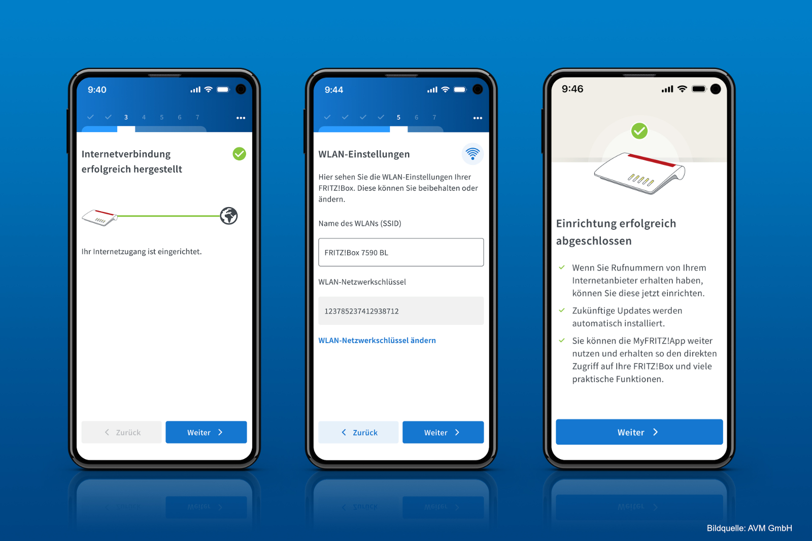 FRITZ!Box-Einrichtung jetzt noch einfacher mit der MyFRITZ!App