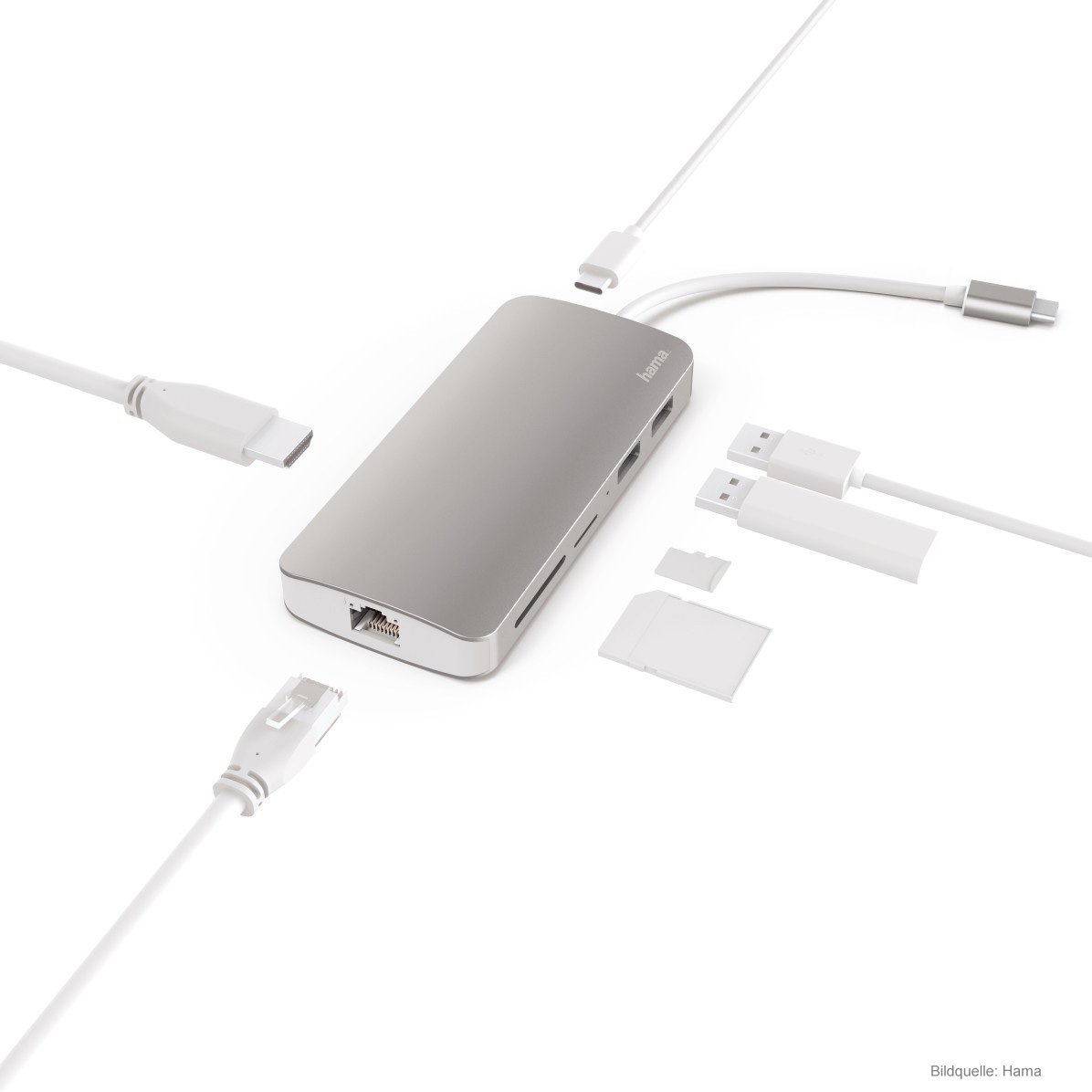 Hama 7in1-USB-C-Docking-Station 1 Hama 7in1-USB-C-Docking-Station