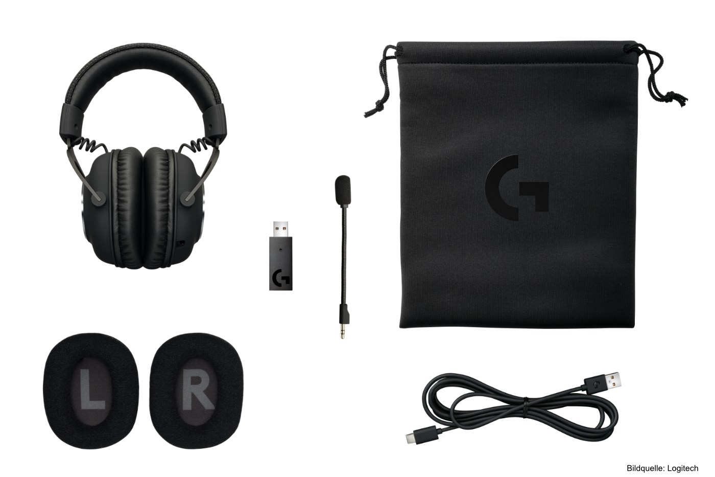 Logitech G PRO X GamingHeadset kabellos