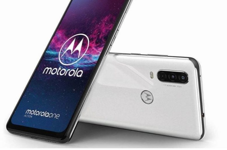 Motorola One Action Smartphone mit Ultra-Weitwinkel-Video-ActionCam