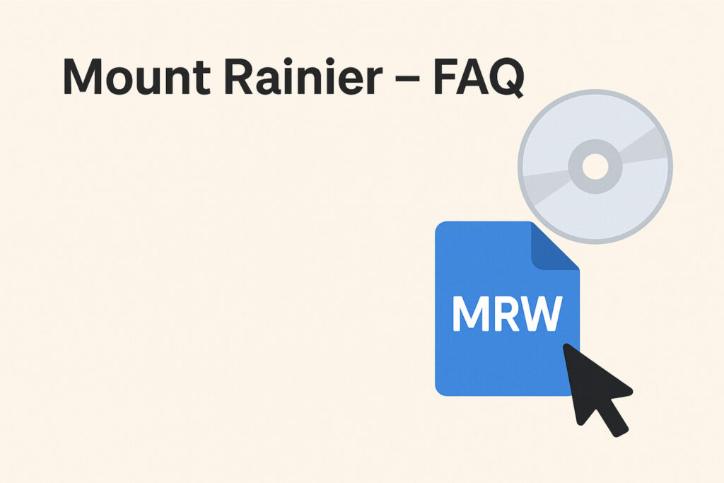 Mount Rainier – FAQ