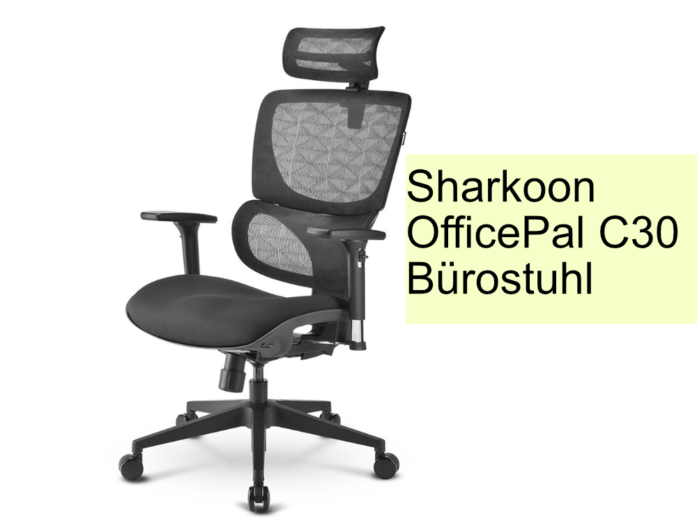 Sharkoon OfficePal C30 ergonomischer Bürostuhl