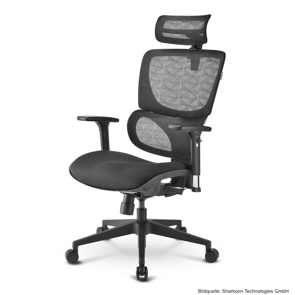 Sharkoon OfficePal C30 ergonomischer Bürostuhl 1 Sharkoon OfficePal C30 Buerostuhl ergonomisch 01