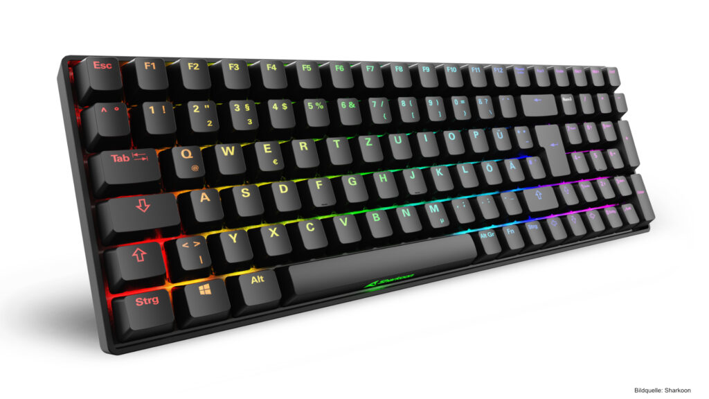 Sharkoon SKILLER SGK50 S2 Gaming-Tastatur 1 Sharkoon SKILLER SGK50 S2 Gaming Tastatur schwarz