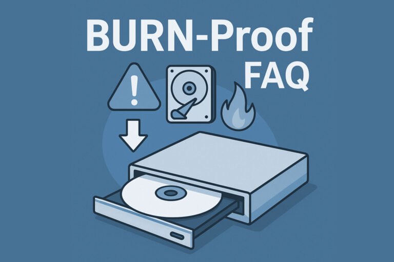 BURN-Proof – die Buffer-Underrun Technik erklärt